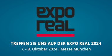 Treffen Sie uns auf der Expo Real 2024 in München!